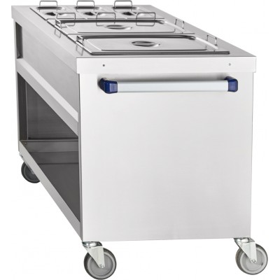 Электрический мармит Abat передвижная серия ЭМП-70, полка с бортом Электрический мармит Abat передвижная серия ЭМП-70, полка с бортом