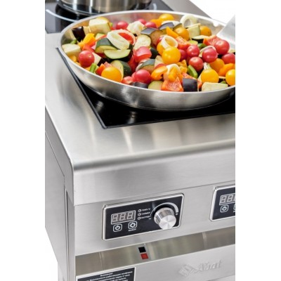 Плита индукционная 6-ти конфорочная Abat КИП-69П-3,5-01 нерж. сталь Плита индукционная 6-ти конфорочная Abat КИП-69П-3,5-01 нерж. сталь