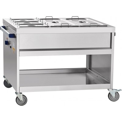 Электрический мармит Abat передвижная серия ЭМП-70, полка с бортом Электрический мармит Abat передвижная серия ЭМП-70, полка с бортом