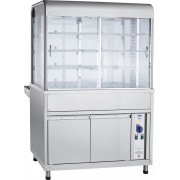 Прилавок-витрина тепловой Abat АСТА ПВТ-70КМ, закрытая витрина