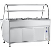 Мармит 2-х блюд Abat ПАТША ЭМК-70М-01 паровой, 2 полки