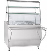 Мармит 2-х блюд Abat ПРЕМЬЕР ЭМК-70Т паровой, 3 полки