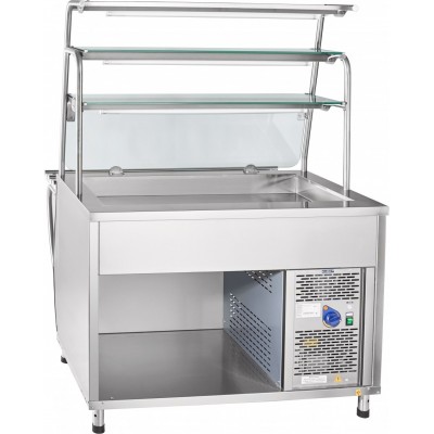 Прилавок холодильный Abat ПРЕМЬЕР ПВВ(Н)-70Т-НШ открытый Прилавок холодильный Abat ПРЕМЬЕР ПВВ(Н)-70Т-НШ открытый