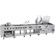 Газовая плита 6-ти горелочная Abat ПГК-69П 900 серия