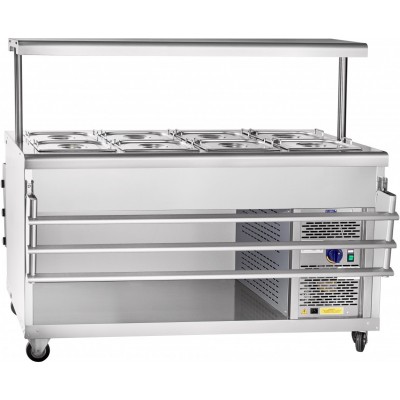 Прилавок холодильный Abat ПВВ(Н)-70ПМ-01-НШ откр., полка с подсветкой, кашир. Прилавок холодильный Abat ПВВ(Н)-70ПМ-01-НШ откр., полка с подсветкой, кашир.