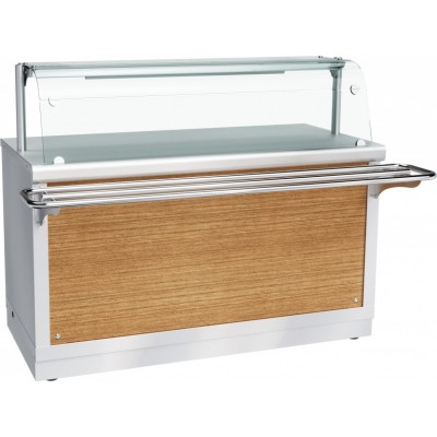 Прилавок для горячих напитков Abat Hot line ПГН-70Х-03, 1 стеклянная полка, вся нерж. Прилавок для горячих напитков Abat Hot line ПГН-70Х-03, 1 стеклянная полка, вся нерж.