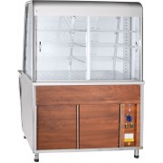 Прилавок-витрина тепловой Abat ПРЕМЬЕР ПВТ-70Т, закрытая витрина
