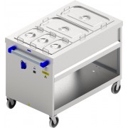 Электрический мармит Abat передвижная серия ЭМП-70, полка с бортом