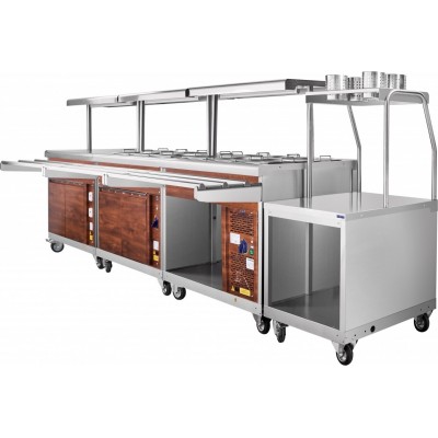 Прилавок холодильный Abat ПВВ(Н)-70ПМ-НШ откр., полка с подсветкой, кашир. Прилавок холодильный Abat ПВВ(Н)-70ПМ-НШ откр., полка с подсветкой, кашир.