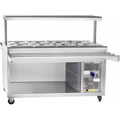 Прилавок холодильный Abat ПВВ(Н)-70ПМ-01-НШ откр., полка с подсветкой, кашир. Прилавок холодильный Abat ПВВ(Н)-70ПМ-01-НШ откр., полка с подсветкой, кашир.