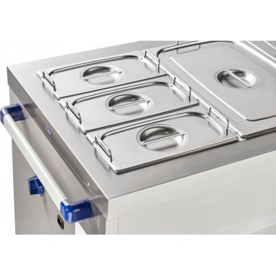 Электрический мармит Abat передвижная серия ЭМП-70, полка с бортом Электрический мармит Abat передвижная серия ЭМП-70, полка с бортом