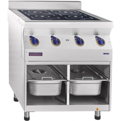 Плита индукционная 4-х конфорочная Abat КИП-47Н Плита индукционная 4-х конфорочная Abat КИП-47Н