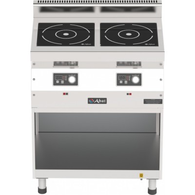 Плита индукционная 2-ух конфорочная Abat КИП-25Н-5,0 Плита индукционная 2-ух конфорочная Abat КИП-25Н-5,0