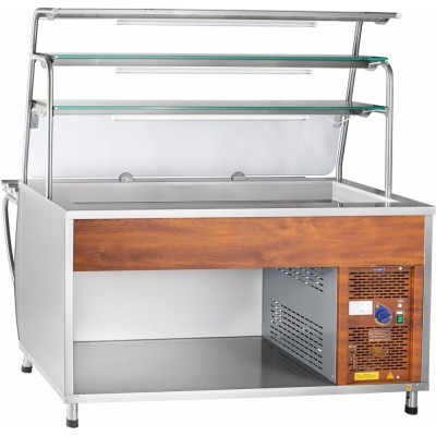 Прилавок холодильный Abat ПРЕМЬЕР ПВВ(Н)-70Т-01-НШ открытый, 3 полки, кашир. Прилавок холодильный Abat ПРЕМЬЕР ПВВ(Н)-70Т-01-НШ открытый, 3 полки, кашир.