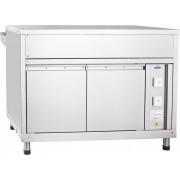 Прилавок для горячих напитков Abat АСТА ПГН-70КМ-02, столешница нерж.