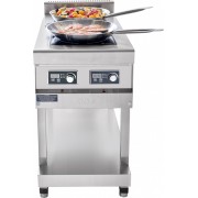 Плита индукционная 2-х конфорочная Abat КИП-29П-5,0-01 нерж. сталь