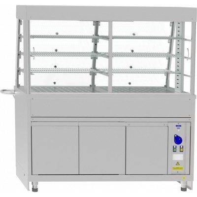 Прилавок-витрина тепловой Abat Hot line ПВТ-70Х-01, съемный нерж. фасад Прилавок-витрина тепловой Abat Hot line ПВТ-70Х-01, съемный нерж. фасад