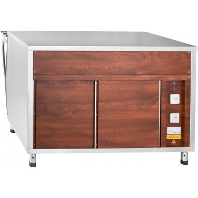 Прилавок для горячих напитков Abat ПРЕМЬЕР ПГН-70Т-02, без полок, вся нерж. Прилавок для горячих напитков Abat ПРЕМЬЕР ПГН-70Т-02, без полок, вся нерж.