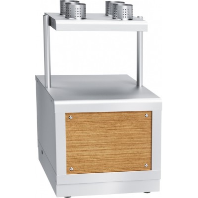 Прилавок для столовых приборов и подносов Abat Hot line ПСП-70Х, вся нерж. Прилавок для столовых приборов и подносов Abat Hot line ПСП-70Х, вся нерж.