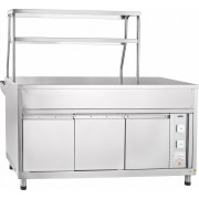 Прилавок для горячих напитков Abat АСТА ПГН-70КМ-01, 2 полки, столешница нерж.