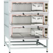 Шкаф пекарский подовый электрический Abat ЭШП-3-01