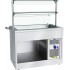 Прилавок холодильный Abat Hot line ПВВ(Н)-70Х-02-НШ, 2 стеклянные полки, съемный нерж. фасад Прилавок холодильный Abat Hot line ПВВ(Н)-70Х-02-НШ, 2 стеклянные полки, съемный нерж. фасад