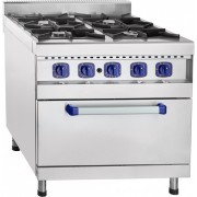 Газовая плита 4-х горелочная Abat ПГК-49ЖШ 900 серия