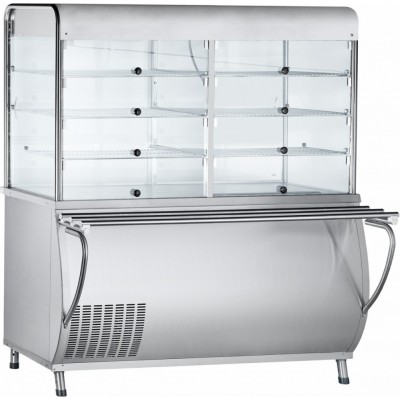 Прилавок-витрина холодильный Abat ПАТША ПВВ(Н)-70М-С-ОК саладэт закрыт. Прилавок-витрина холодильный Abat ПАТША ПВВ(Н)-70М-С-ОК саладэт закрыт.