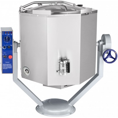 Котел пищеварочный электрический Abat КПЭМ-160-ОМР со сливным краном Котел пищеварочный электрический Abat КПЭМ-160-ОМР со сливным краном