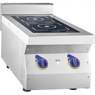 Плита индукционная 2-х конфорочная Abat КИП-27Н Плита индукционная 2-х конфорочная Abat КИП-27Н