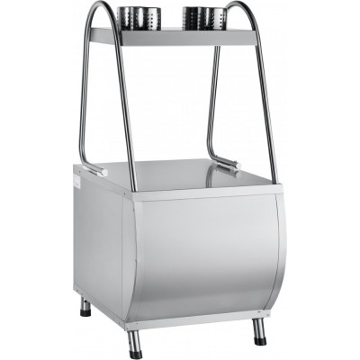 Прилавок для столовых приборов Abat ПАТША ПСП-70М, вся нерж. Прилавок для столовых приборов Abat ПАТША ПСП-70М, вся нерж.