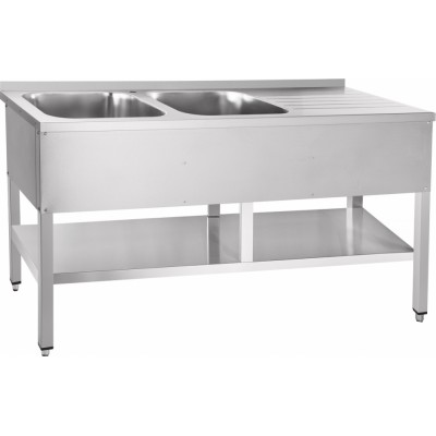 Стол для мойки овощей Abat СМО-6-7 РН вся нерж. Стол для мойки овощей Abat СМО-6-7 РН вся нерж.