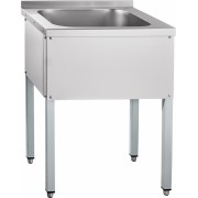 Ванна моечная цельнотянутая 1-о секц. Abat 600 серия ВМП-6-1-5 РЧ