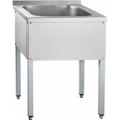 Ванна моечная цельнотянутая 1-о секц. Abat 600 серия ВМП-6-1-5 РЧ Ванна моечная цельнотянутая 1-о секц. Abat 600 серия ВМП-6-1-5 РЧ