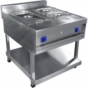 Электромармит Abat ЭМК-90/2П, 900 серия, подставка с полкой, вся нерж.