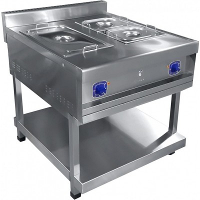 Электромармит Abat ЭМК-90/2П, 900 серия, подставка с полкой, вся нерж. Электромармит Abat ЭМК-90/2П, 900 серия, подставка с полкой, вся нерж.