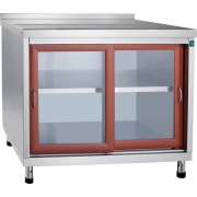 Стол-тумба купе Abat СТК-2Д корпус-нерж.