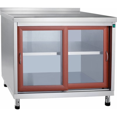 Стол-тумба купе Abat СТК-2Д корпус-нерж. Стол-тумба купе Abat СТК-2Д корпус-нерж.