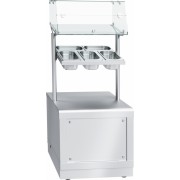 Прилавок для столовых приборов и подносов Abat Hot line ПСПХ-70Х, вся нерж.