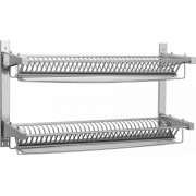 Полка для сушки тарелок Abat ПСТ-2, 70 тарелок, вся нерж.