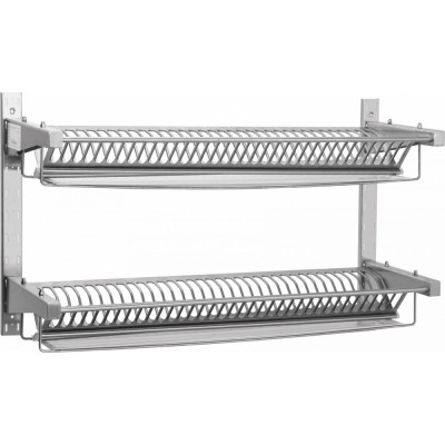 Полка для сушки тарелок Abat ПСТ-2, 70 тарелок, вся нерж. Полка для сушки тарелок Abat ПСТ-2, 70 тарелок, вся нерж.