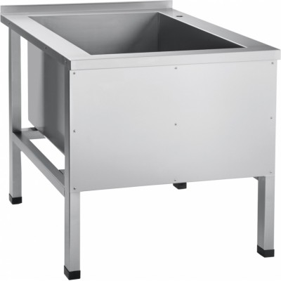 Ванна моечная сварная (котломойка) 1-о секц. ВМП-7-1 вся нерж. Ванна моечная сварная (котломойка) 1-о секц. ВМП-7-1 вся нерж.