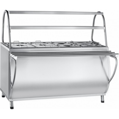 Мармит 2-х блюд Abat ПАТША ЭМК-70МШ паровой с тепловым шкафом, 2 полки Мармит 2-х блюд Abat ПАТША ЭМК-70МШ паровой с тепловым шкафом, 2 полки