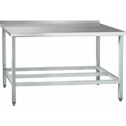 Стол пристенный с бортом Abat 700 серия СПРП-7-1 каркас крашен.