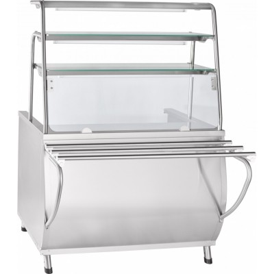 Мармит 1-х блюд Abat ПРЕМЬЕР ПМЭС-70Т, 3 полки Мармит 1-х блюд Abat ПРЕМЬЕР ПМЭС-70Т, 3 полки