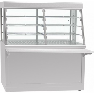 Прилавок-витрина тепловой Abat Hot line ПВТ-70Х-01, съемный нерж. фасад Прилавок-витрина тепловой Abat Hot line ПВТ-70Х-01, съемный нерж. фасад