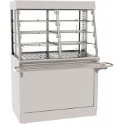 Прилавок-витрина тепловой Abat Hot line ПВТ-70Х, 1120 мм, съемный нерж. фасад