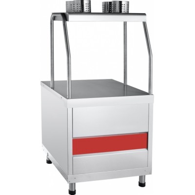 Прилавок для столовых приборов Abat АСТА ПСП-70КМ, кашир. Прилавок для столовых приборов Abat АСТА ПСП-70КМ, кашир.