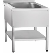 Ванна моечная цельнотянутая 1-о секц. Abat 600 серия ВМП-6-1-5 РН вся нерж.