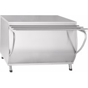 Прилавок для горячих напитков Abat ПРЕМЬЕР ПГН-70Т-02, без полок, вся нерж.